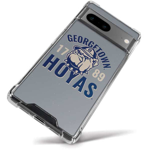 Georgetown University Hoyas 1789 Google Pixel 8a Clear Case