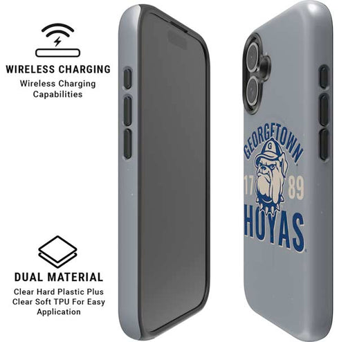 Georgetown University Hoyas 1789 iPhone 16 Plus Magsafe Impact Case