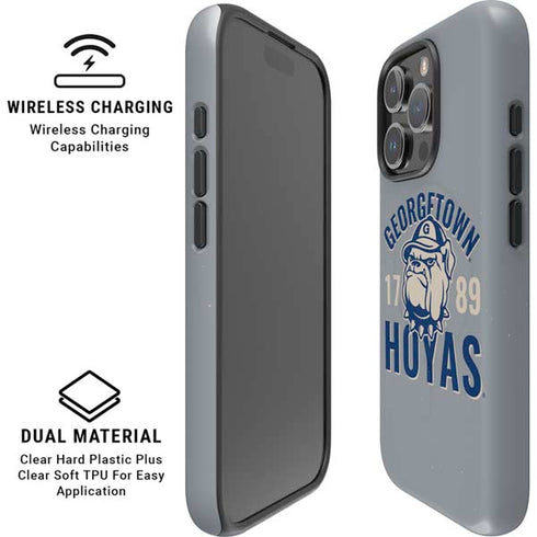Georgetown University Hoyas 1789 iPhone 16 Pro Max Magsafe Impact Case