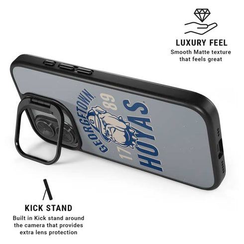 Georgetown University Hoyas 1789 iPhone 17 Kickstand Case