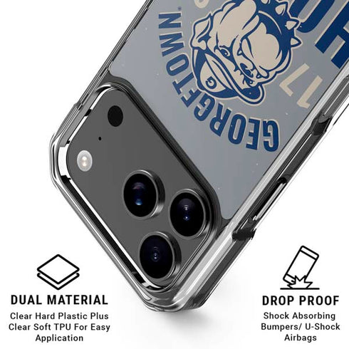 Georgetown University Hoyas 1789 iPhone 17 Pro Max Clear Case