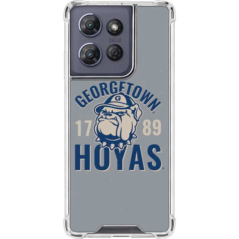 Georgetown University Hoyas 1789 Moto G 5G (2025) Clear Case