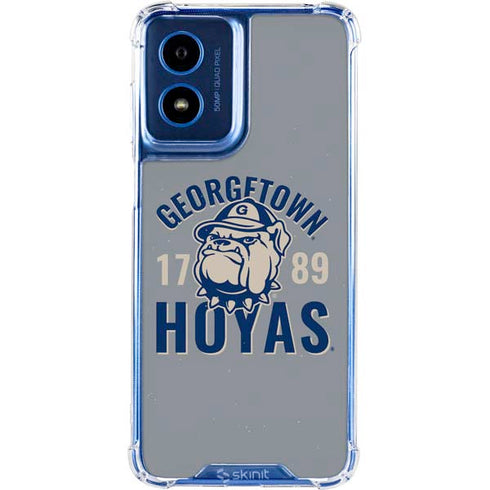 Georgetown University Hoyas 1789 Moto G 5G (2024) Clear Case