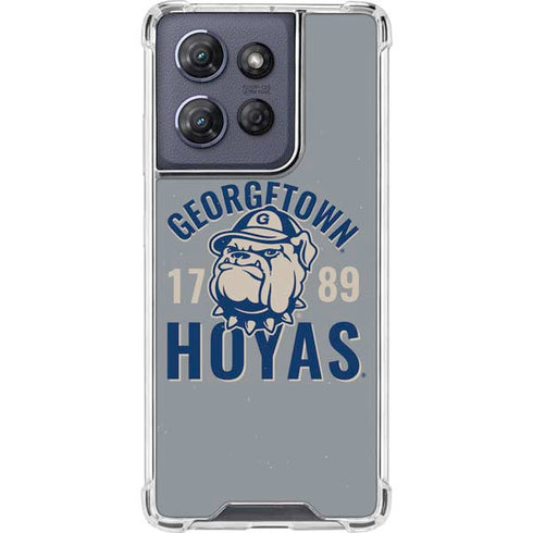 Georgetown University Hoyas 1789 Moto G Stylus 5G (2025) Clear Case