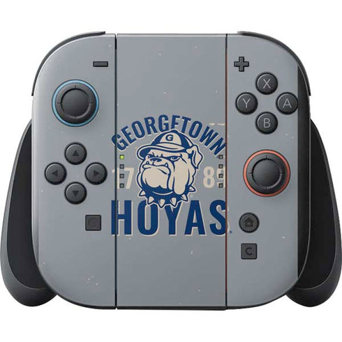 Georgetown University Hoyas 1789 Nintendo Switch 2 (2025) with Joy-Con Skin