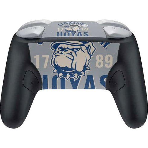 Georgetown University Hoyas 1789 Nintendo Switch 2 (2025) Pro Controller Skin