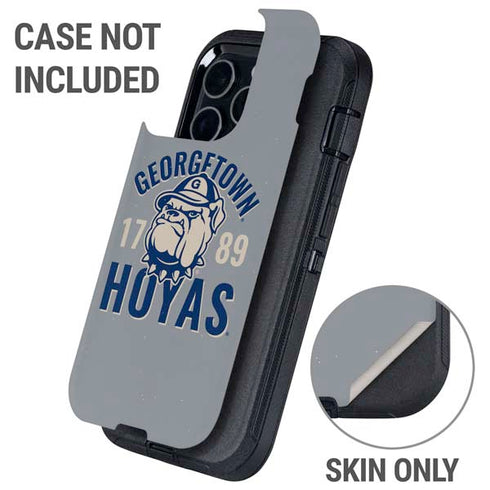 Georgetown University Hoyas 1789 Otterbox Defender iPhone Skin