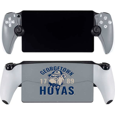 Georgetown University Hoyas 1789 PlayStation Portal Remote Player Skin