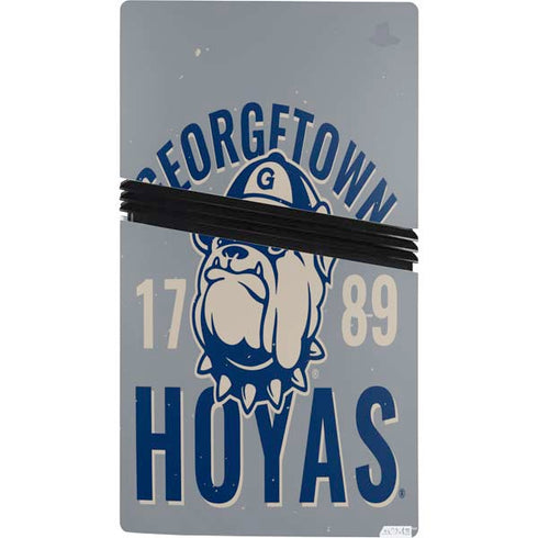 Georgetown University Hoyas 1789 PS5 Pro Bundle Skin