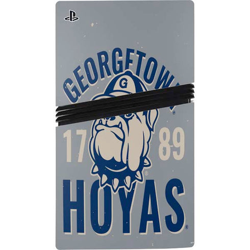 Georgetown University Hoyas 1789 PS5 Pro Console Skin