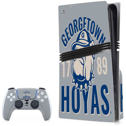 Georgetown University Hoyas 1789 PlayStation PS5 Skins