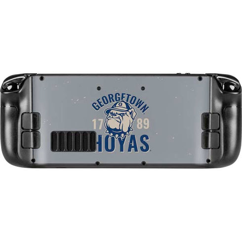 Georgetown University Hoyas 1789 Steam Deck Handheld Gaming Computer Skin