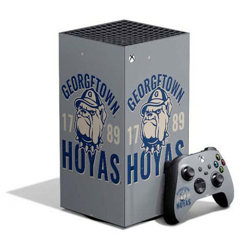 Georgetown University Hoyas 1789 XBox Series X Digital Edition Bundle Skin
