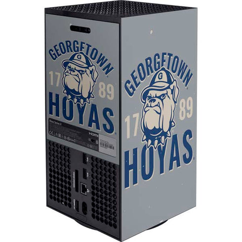 Georgetown University Hoyas 1789 XBox Series X Digital Edition Bundle Skin