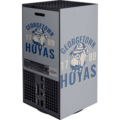 Georgetown University Hoyas 1789 XBox Series X Digital Edition Console Skin