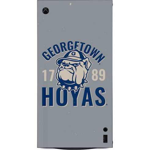 Georgetown University Hoyas 1789 XBox Series X Digital Edition Console Skin
