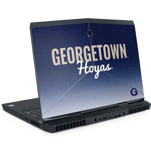Georgetown University Hoyas Dell Alienware Skin