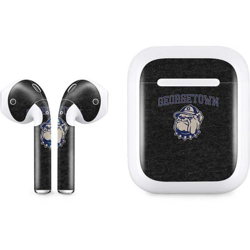 Georgetown University Hoyas Bulldog Apple AirPods Skin