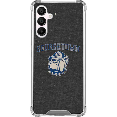 Georgetown University Hoyas Bulldog Galaxy A16 5G Clear Case