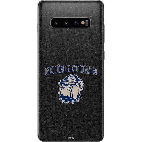Georgetown University Hoyas Bulldog Galaxy S10 Plus Skin