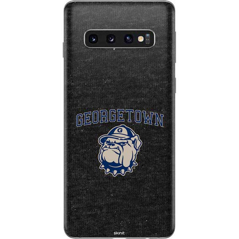 Georgetown University Hoyas Bulldog Galaxy S10 Skin