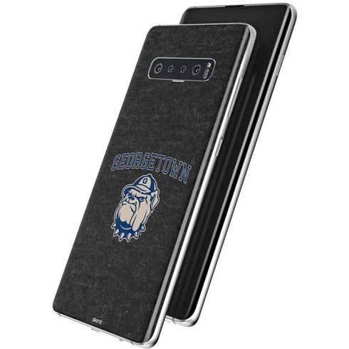 Georgetown University Hoyas Bulldog Galaxy S10 Skin