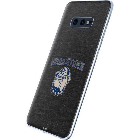 Georgetown University Hoyas Bulldog Galaxy S10e Skin