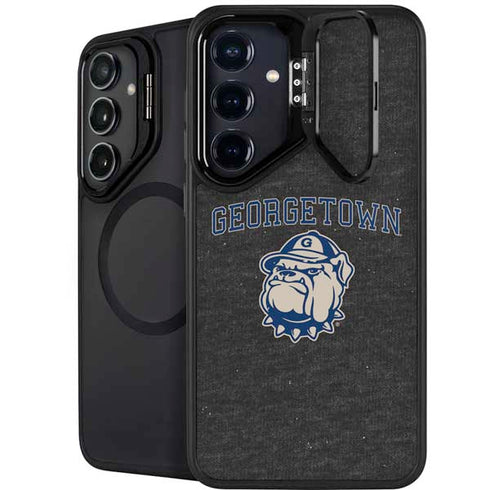Georgetown University Hoyas Bulldog Galaxy S25 Kickstand Case