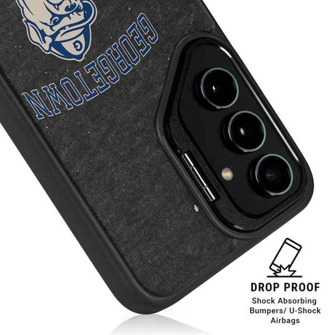 Georgetown University Hoyas Bulldog Galaxy S25 Kickstand Case