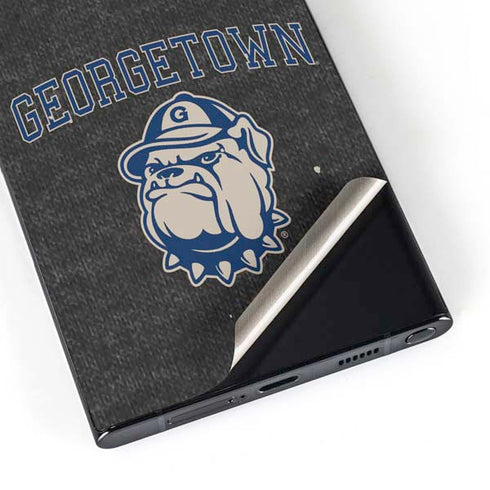 Georgetown University Hoyas Bulldog Galaxy S25 Ultra Skin