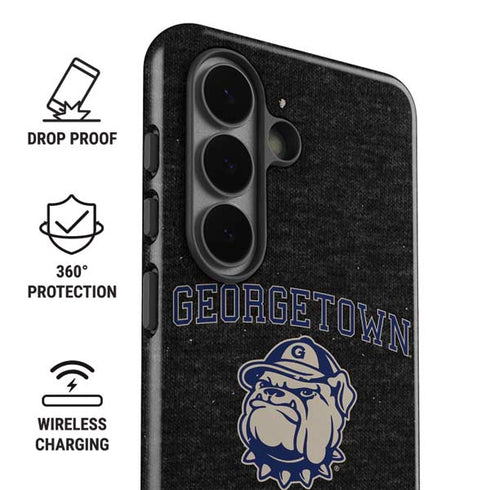 Georgetown University Hoyas Bulldog Galaxy S26 Plus Impact Case