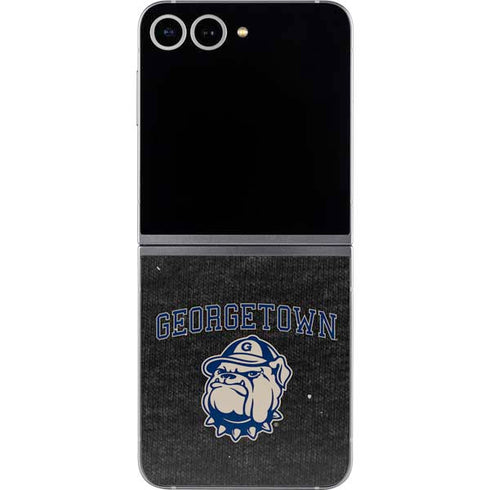 Georgetown University Hoyas Bulldog Galaxy Z Flip6 Skin