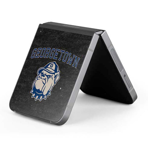 Georgetown University Hoyas Bulldog Galaxy Z Flip6 Skin