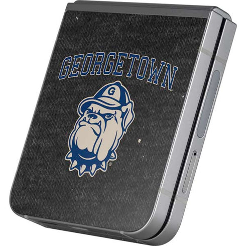 Georgetown University Hoyas Bulldog Galaxy Z Flip6 Skin