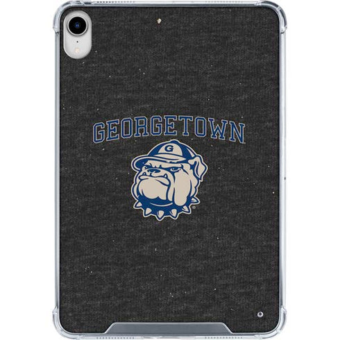 Georgetown University Hoyas Bulldog iPad 11th Gen (2025) Clear Case