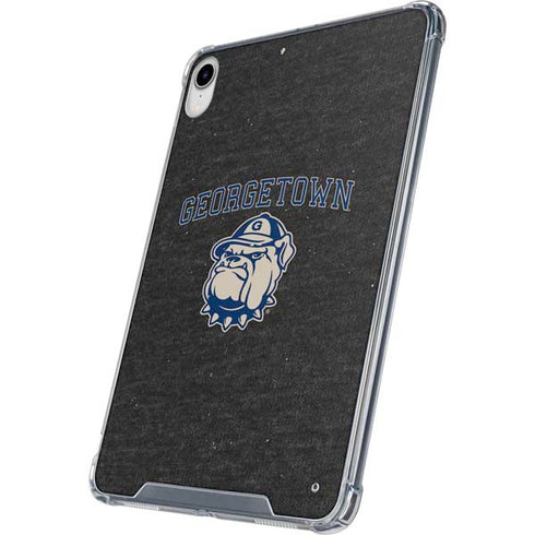 Georgetown University Hoyas Bulldog iPad 11th Gen (2025) Clear Case