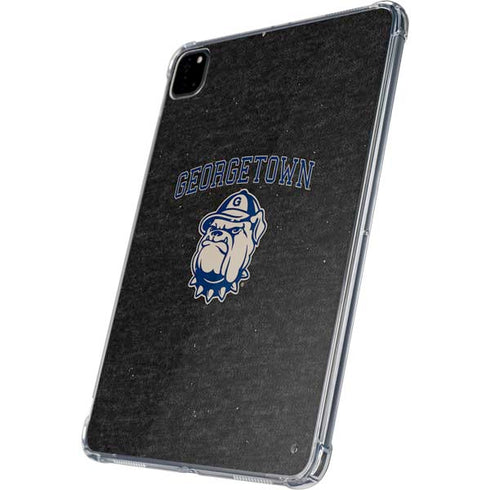 Georgetown University Hoyas Bulldog iPad Pro 11in (2024) Clear Case