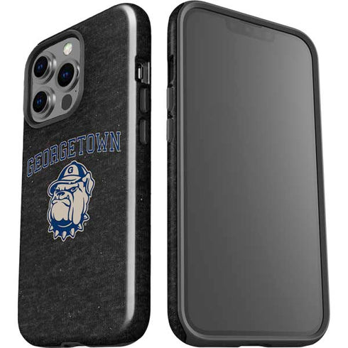 Georgetown University Hoyas Bulldog iPhone 15 Pro Impact Case