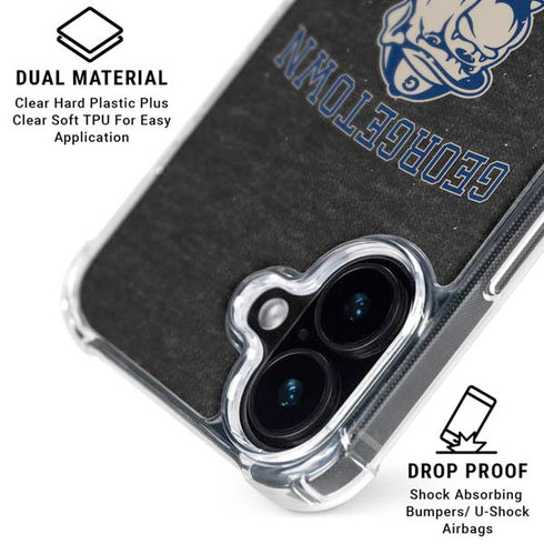 Georgetown University Hoyas Bulldog iPhone 16 MagSafe Case