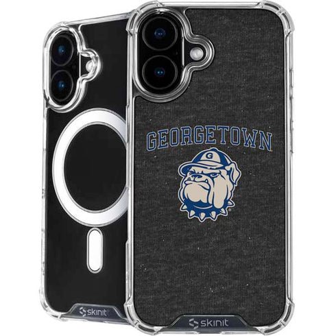 Georgetown University Hoyas Bulldog iPhone 16 Plus MagSafe Case