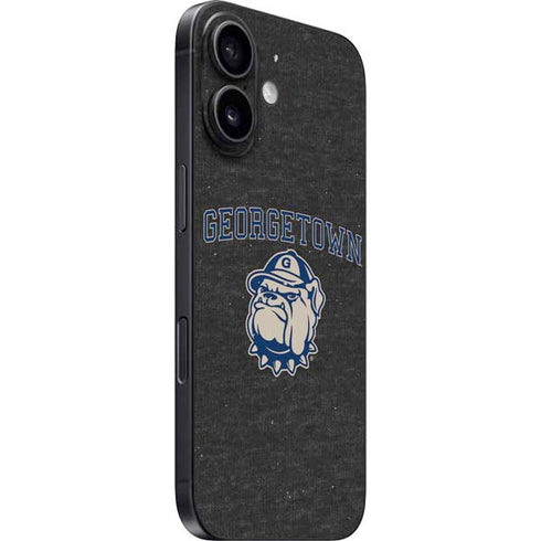 Georgetown University Hoyas Bulldog iPhone 16 Plus Skin