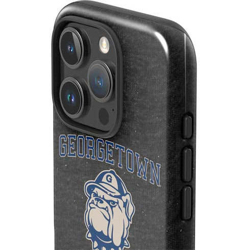 Georgetown University Hoyas Bulldog iPhone 16 Pro Impact Case