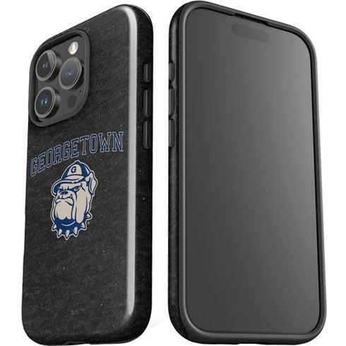 Georgetown University Hoyas Bulldog iPhone 16 Pro Impact Case