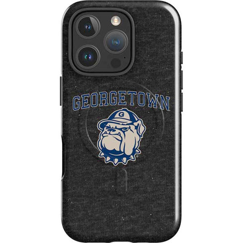 Georgetown University Hoyas Bulldog iPhone 16 Pro Magsafe Impact Case
