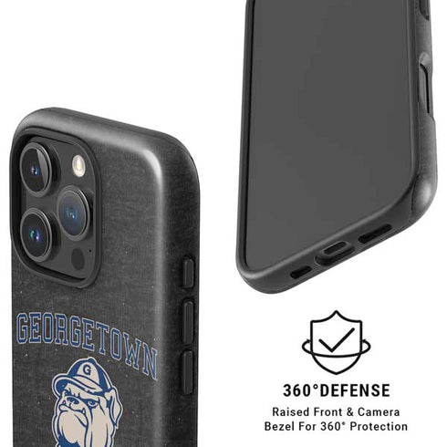Georgetown University Hoyas Bulldog iPhone 16 Pro Magsafe Impact Case