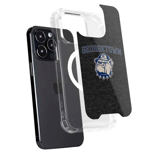 Georgetown University Hoyas Bulldog iPhone 16 Pro Max MagSafe Case