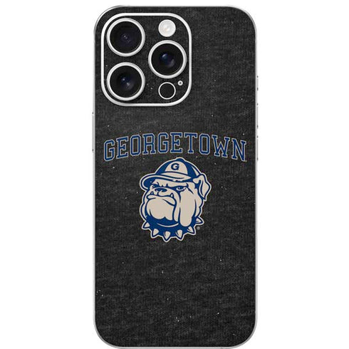 Georgetown University Hoyas Bulldog iPhone 16 Pro Skin