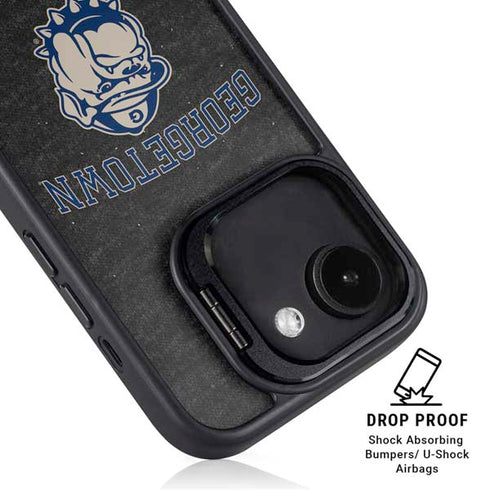 Georgetown University Hoyas Bulldog iPhone 16e Kickstand Case