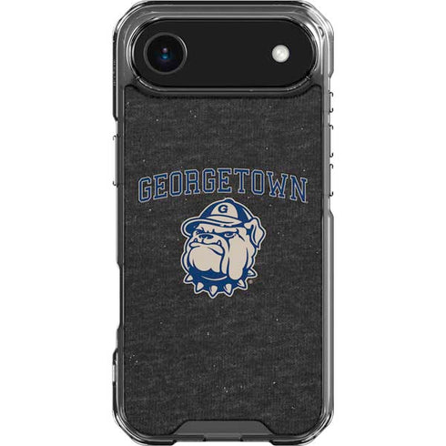 Georgetown University Hoyas Bulldog iPhone 17 Air Clear Case