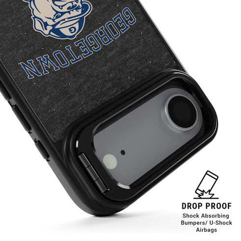 Georgetown University Hoyas Bulldog iPhone 17 Air Kickstand Case
